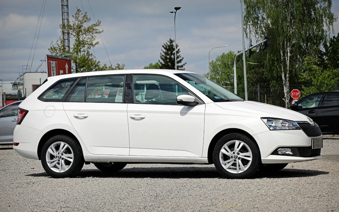Skoda Fabia cena 36900 przebieg: 128000, rok produkcji 2019 z Świętochłowice małe 631